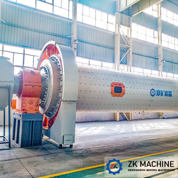 Adjustable Fineness Discharging 0.8mm 4.8TPH Horizontal Ball Mill