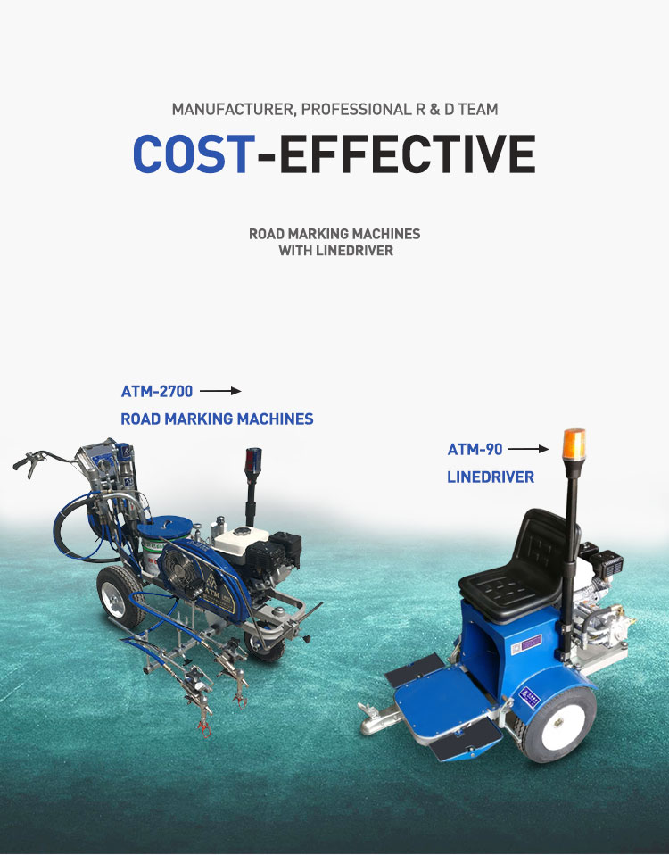 Portable Hydraulic Cold Paint Road Marking Machine