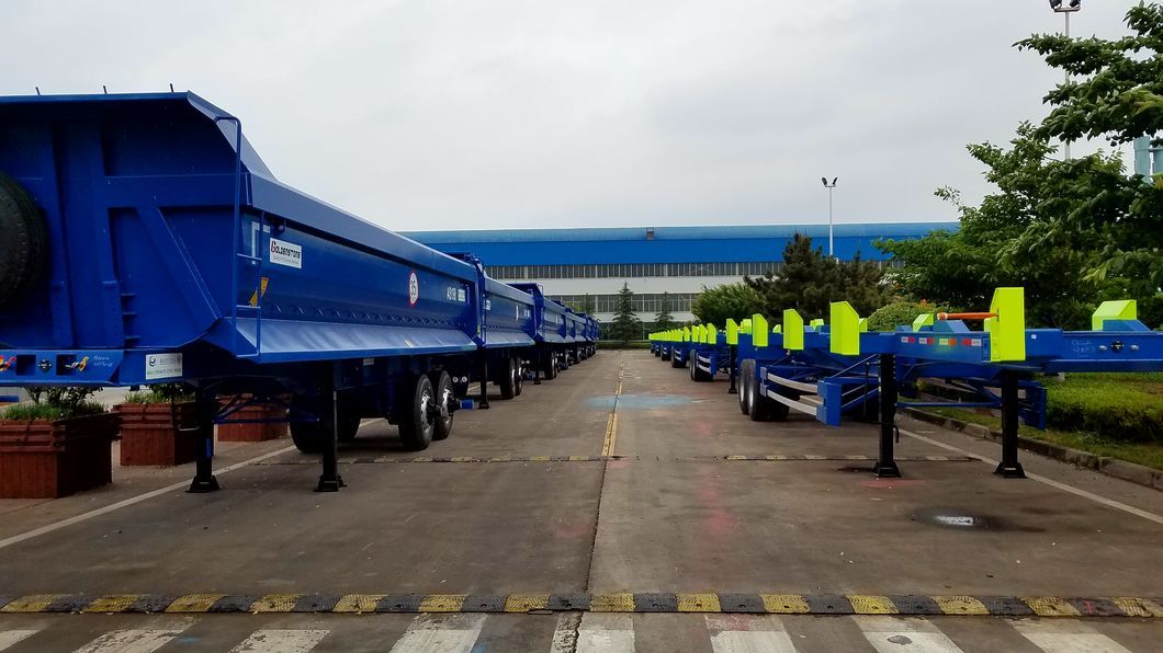 50t Log Trailer Trucks for 9m Logs and Timbers in Africa and Russia