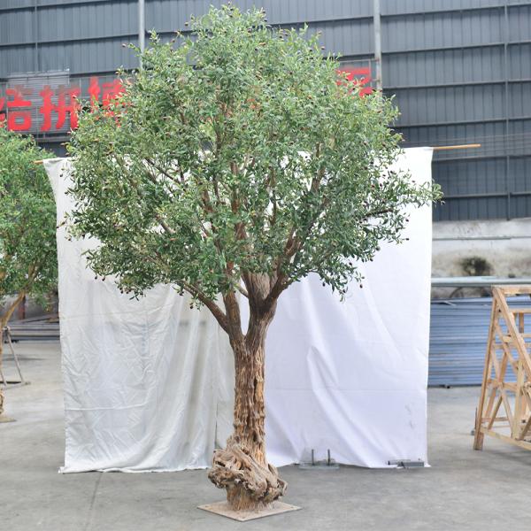 2.2m-3m 8ft -10ft large Artificial Olive Tree Ornamental Trees for Indoor or Outdoor Decoration