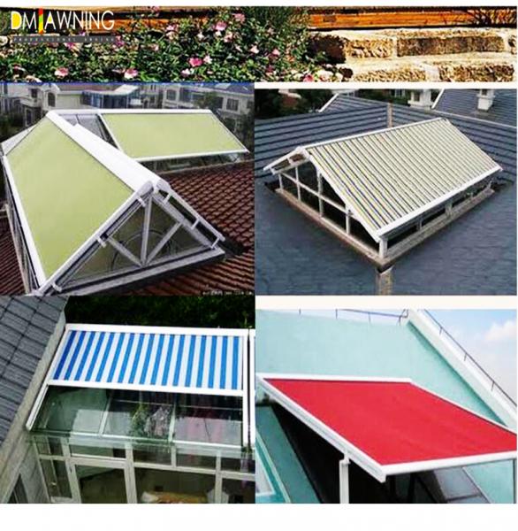 Motorized Skylight Retractable Roof Awning Roof Sunshade Retractable Awnings