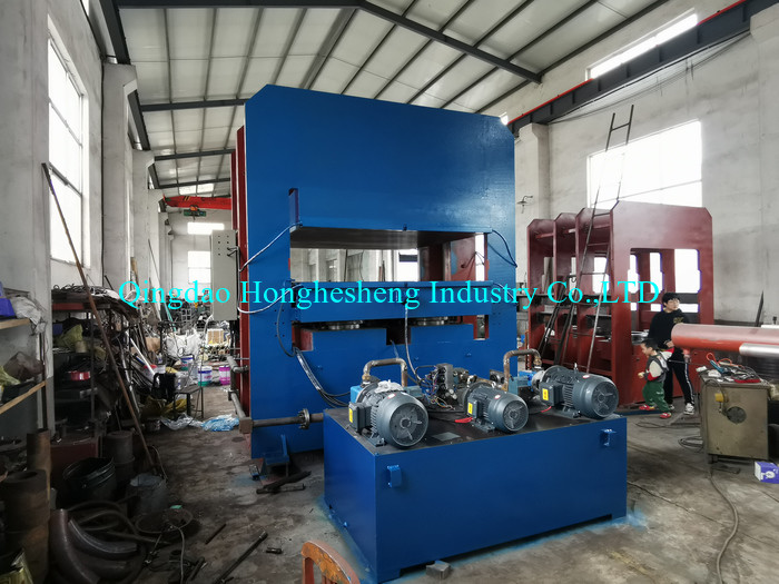 Rubber Bumper Plate Vulcanization Press Machine 300-2100mm