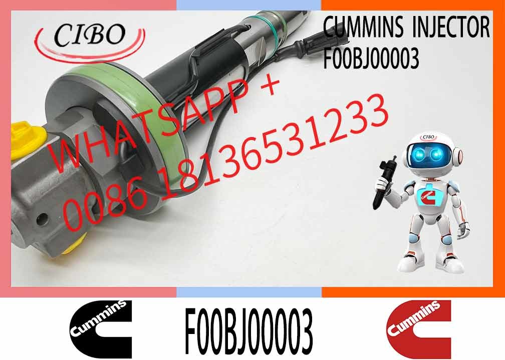 Engineering Machinery QSK19 Truck Engine System Accessories F00BJ00003 Diesel Fuel Injector