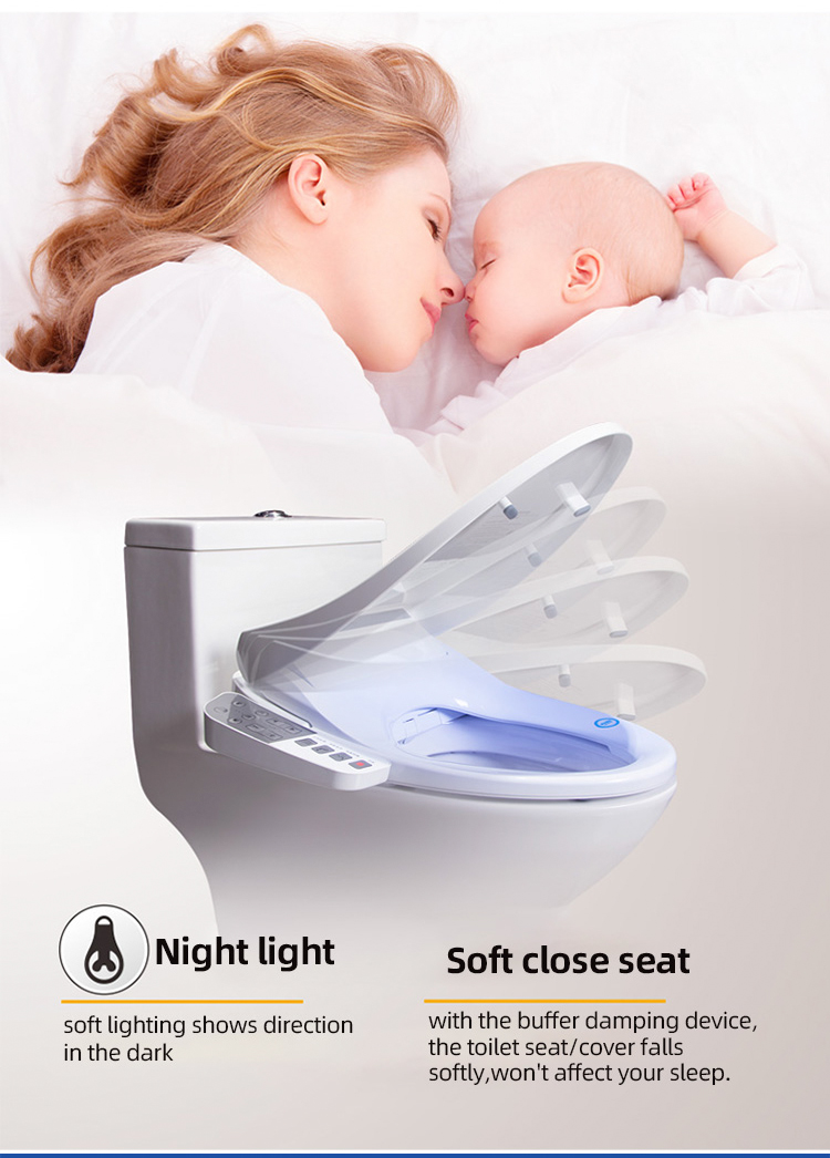 PP Material Intelligent Toilet Seat Cover Water And Soap Are Easy To Wash