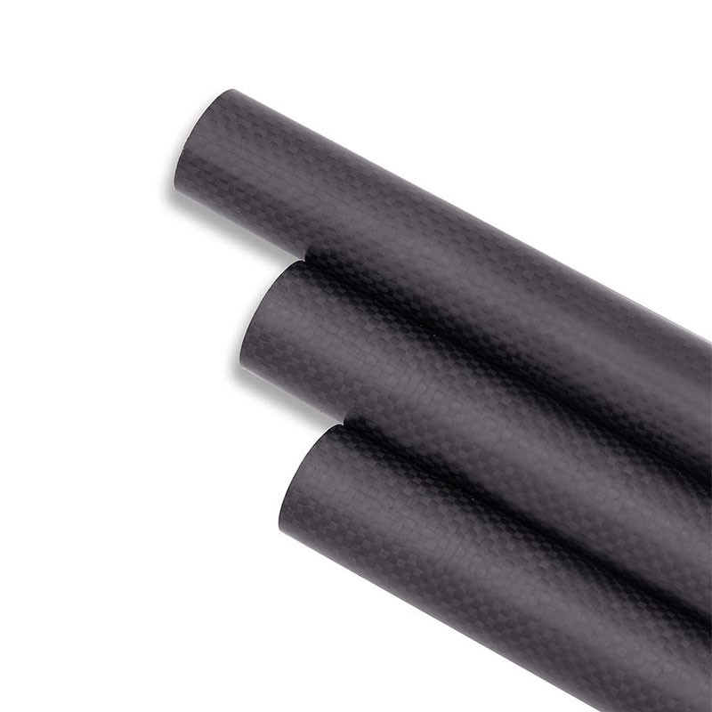 Industrial Roll Wrapped Prepreg Carbon Fiber Pipe For Telescoping Poles