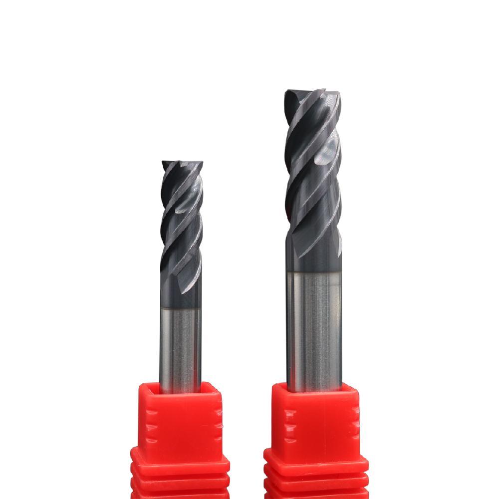 Wxsoon High Efficient 4 Flute Tungsten Carbide Endmills for Steel