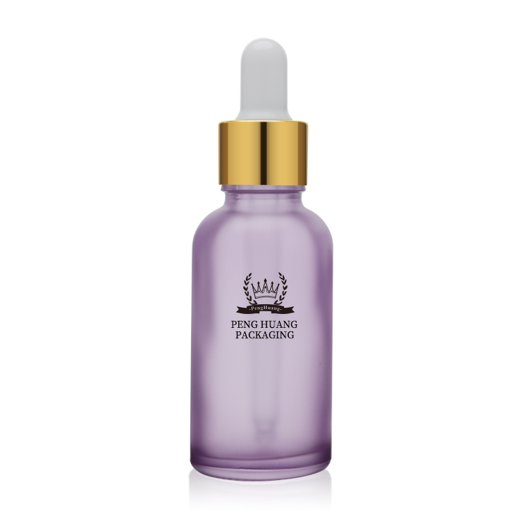 15ml Colored Glass Dropper Bottle Refillable Glass Bottle For Essential Oil