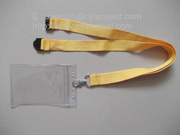 Discount plastic badge holder lanyards
