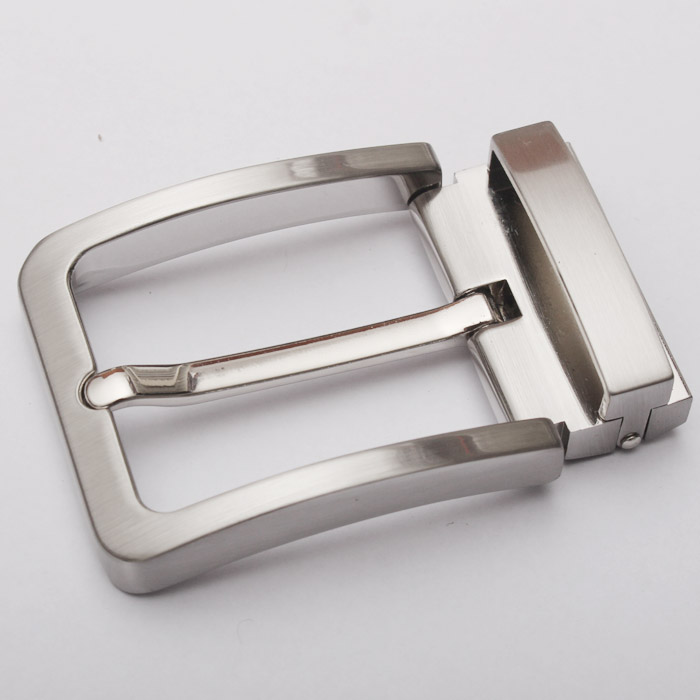 Metal Webbing Leather Belt Roller Buckle Anti Erosion Sturdy