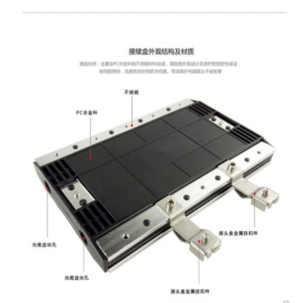 Six Cable Entry Ports Fiber Optic Splice Box Mature Structure For FTTH Equipment