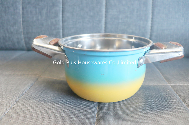 6pcs Stainless Steel Cookware Sets Multifunctional Stainless Steel Soup Pot