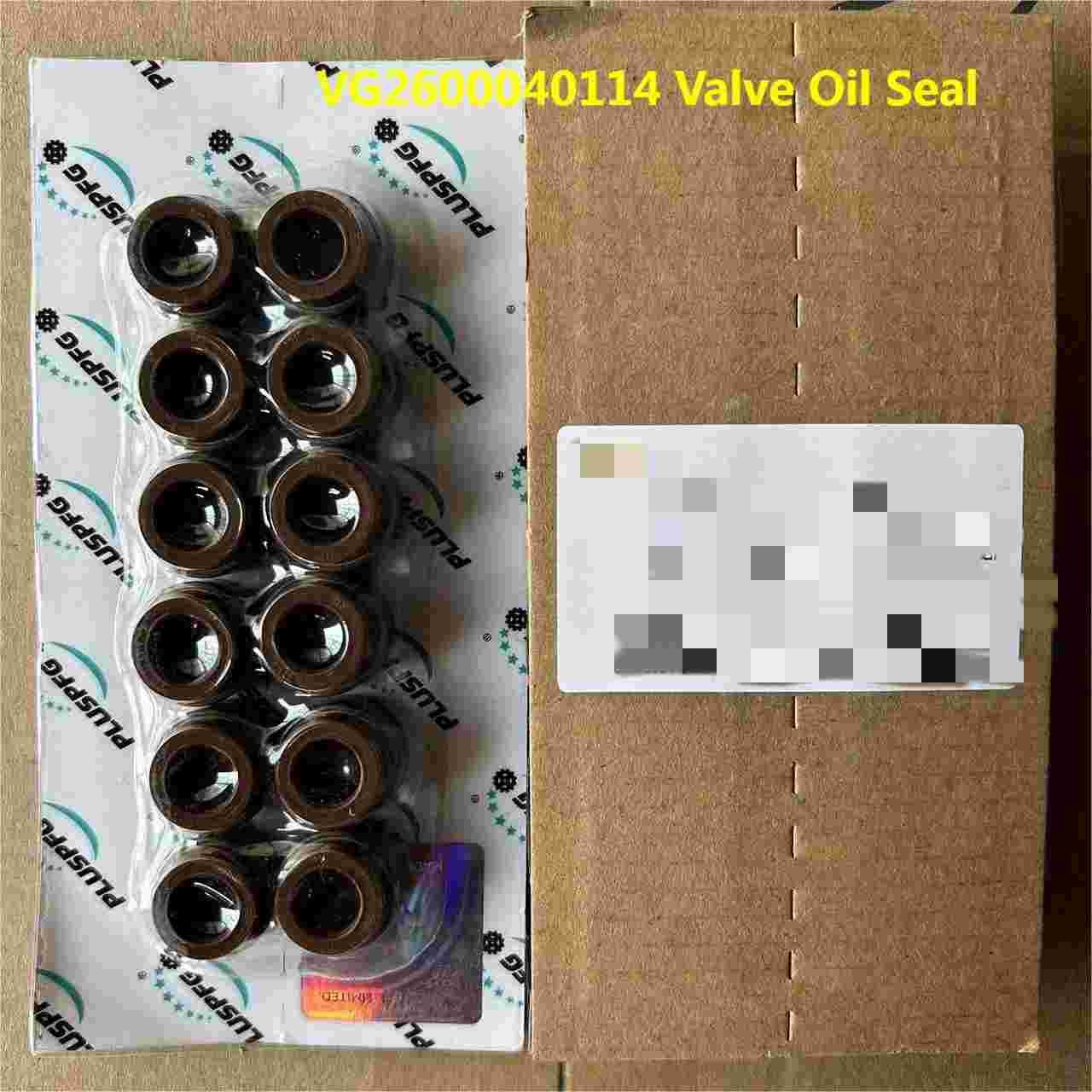 Rubber Valve Oil Seal HOWO Truck Parts VG2600040114