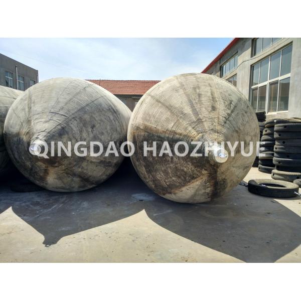 Rubber Boat Lifting Airbags Cord Fabric 0.05Mpa Marine Salvage Air Lift Bags