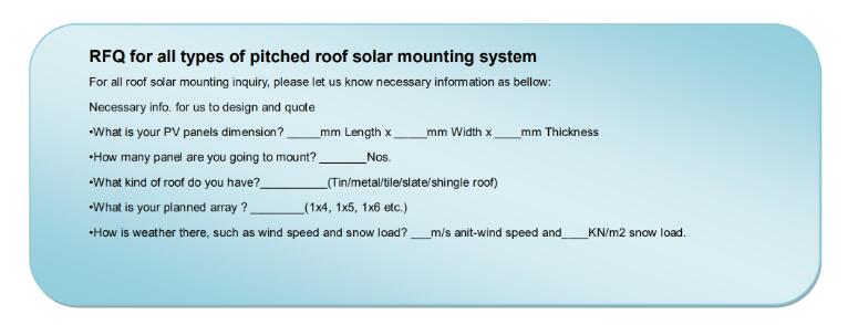 Factory price 25 years warranty solar panel roof solar mounting structures bracket for 5-500kw solar system use
