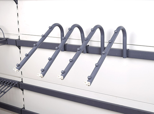 Supermarket Shelf Hook Beam Shelf Hook Display Metal Single Line