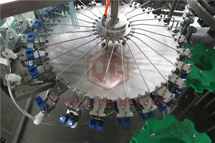 CE Glass Bottle Filling And Capping Machine For Soft Drink Sparkling Soda Water Beer