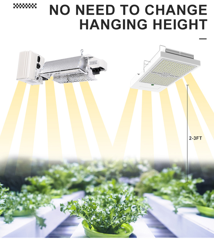 BAVAGREEN 800W Foldable Bar Led Grow Light Waterproof 8 Bars Grow lamp for Greenhouse 1