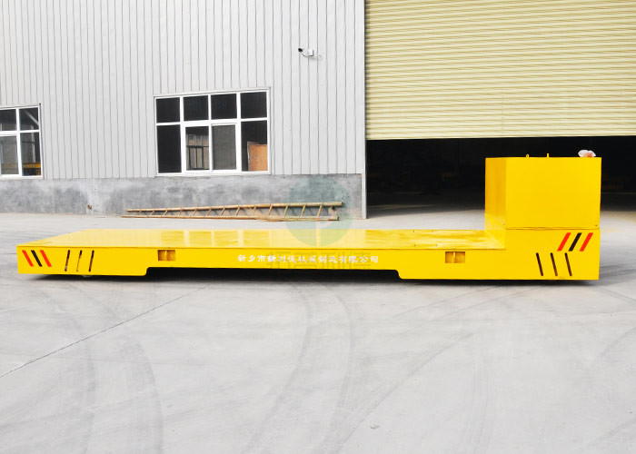 20 T Electric Flat Carriage Trackless With Operation Platform For Australia Power Industry