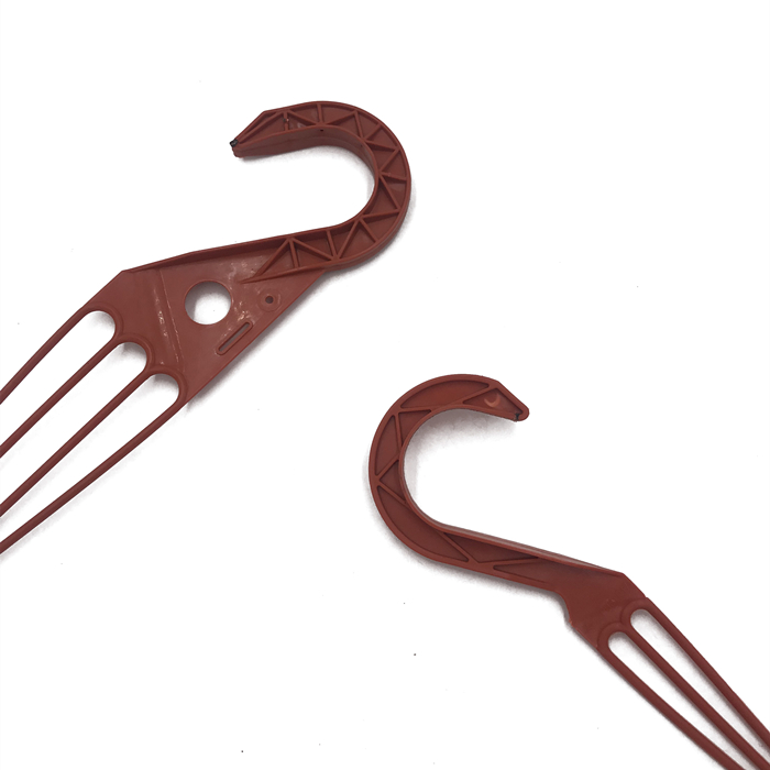 Planting Hanging PVC HDPE Soft Plastic Flower Pot Hook Garden Accessory