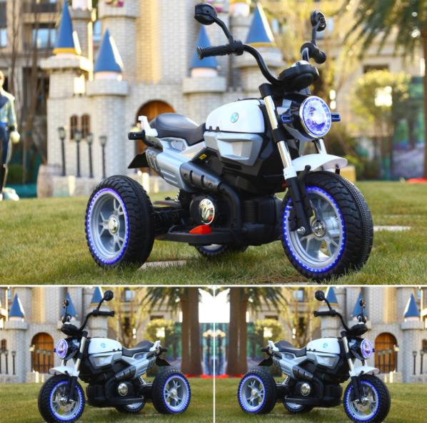 12v Electric Ride On Motorcycle Bike for Kids One-Button Start and Battery Included