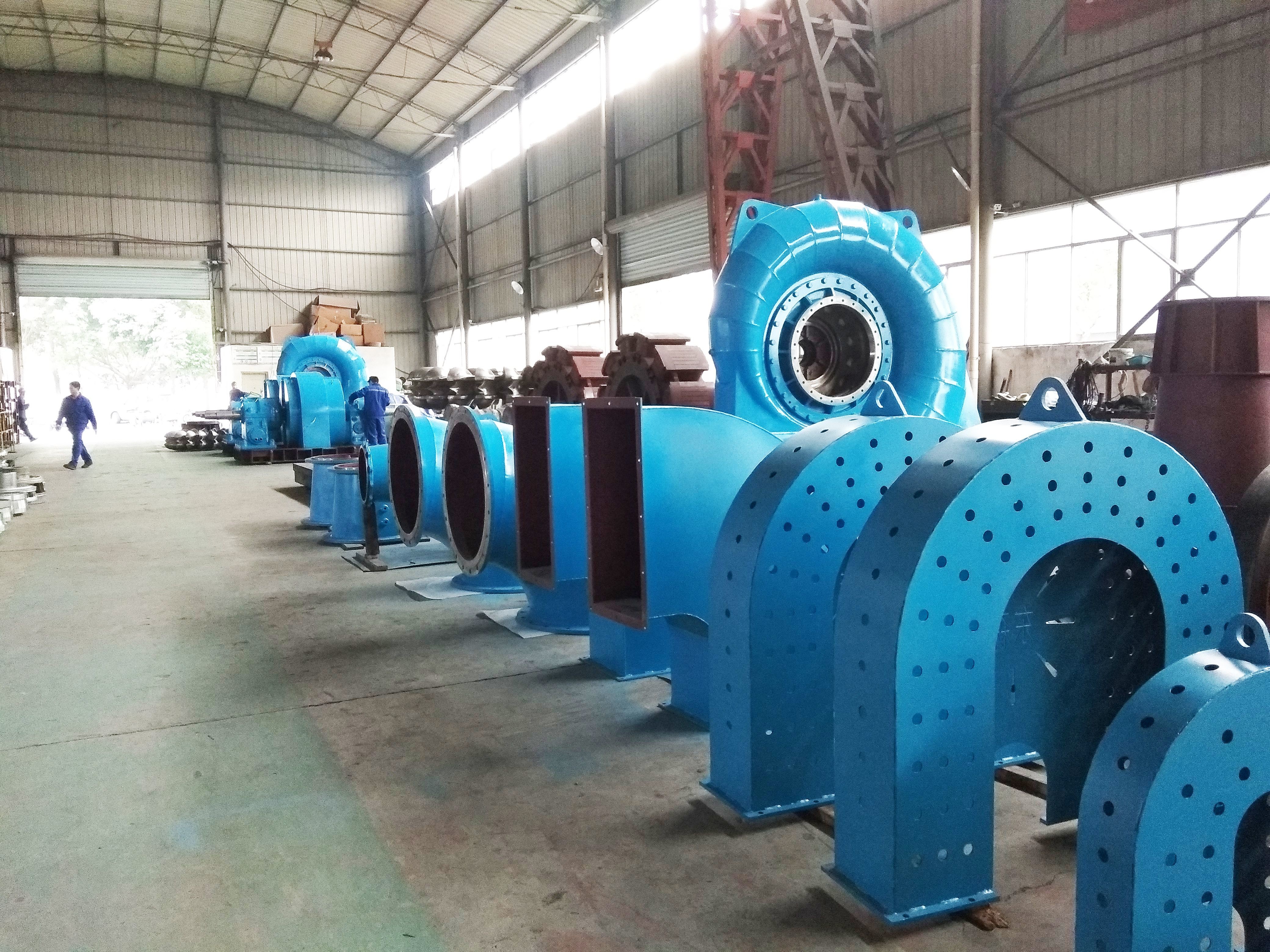 50HZ/60HZ Frequency Hydro Turbine Generator with 88-96% Efficiency and High Capacity of 300kw-20mw