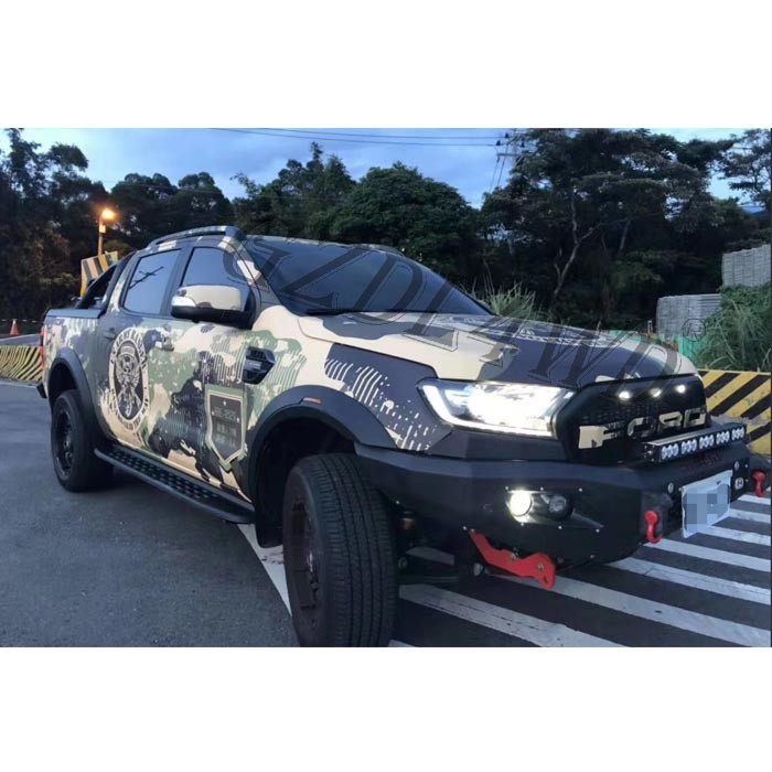 Slim 4x4 Wheel Arch Flares PP Injection Mold Reflective Sticker Ford Ranger t7 t8 2015-2019 Original