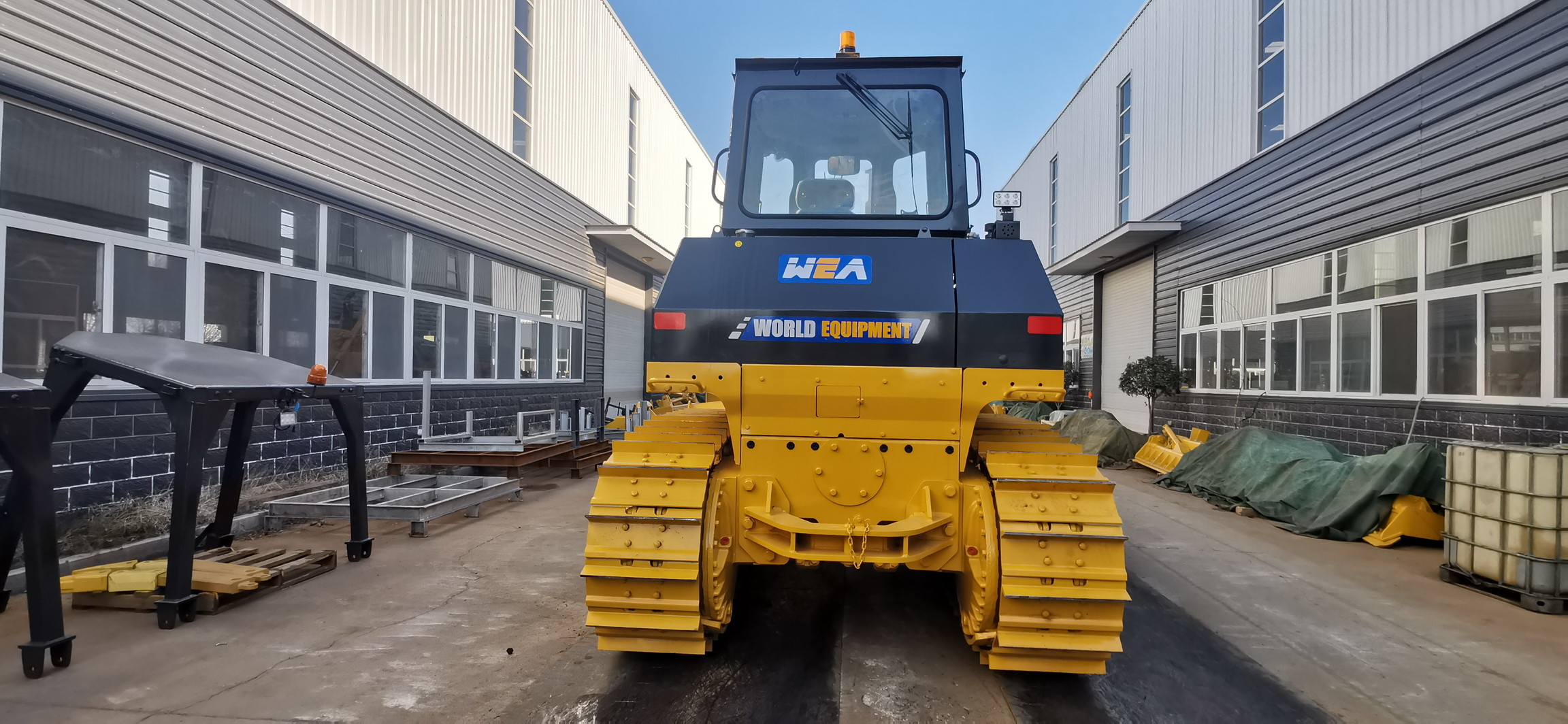 23500kg Track Type Loader Dozer with 38 Track Shoes Each Side blade 6.4 cbm Blade