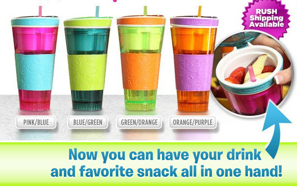 snackeez 2 in one cup