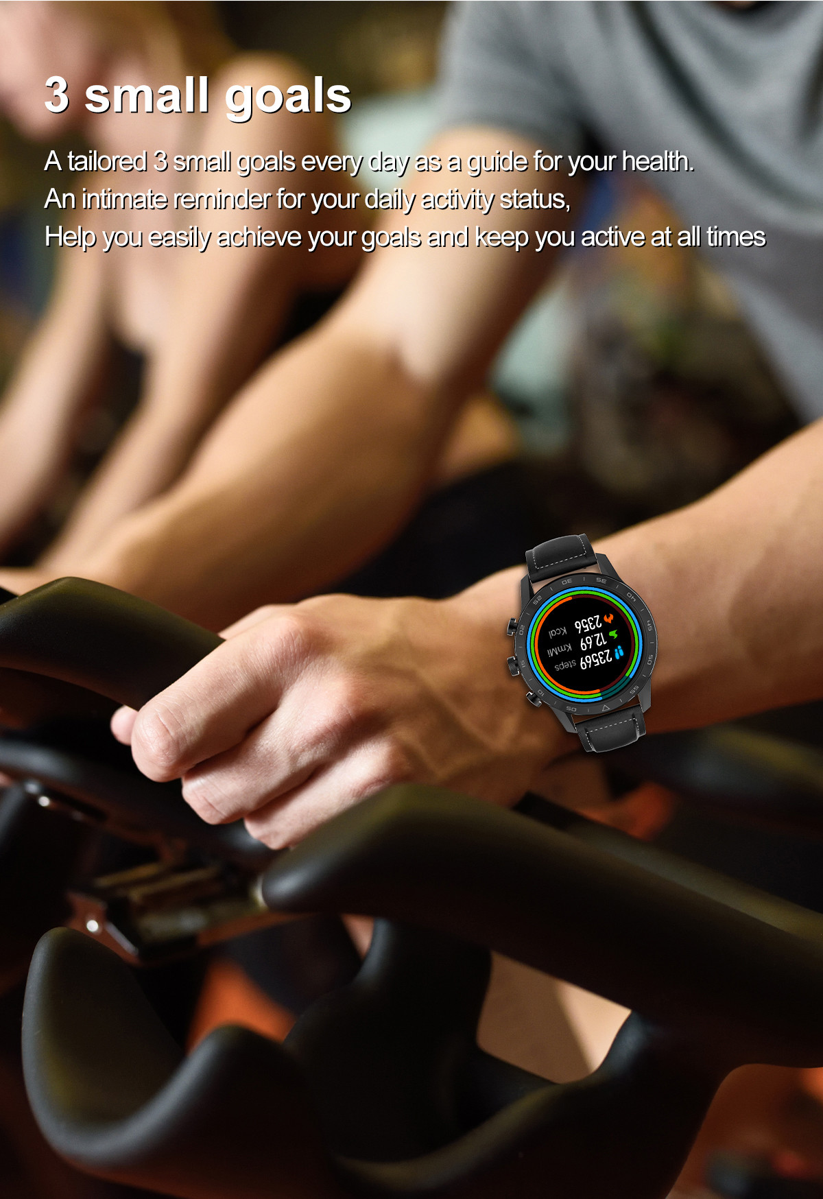 1.39inch ECG IP68 Waterproof BT Call 280mAh DT Smart Watch Heart Rate Monitor