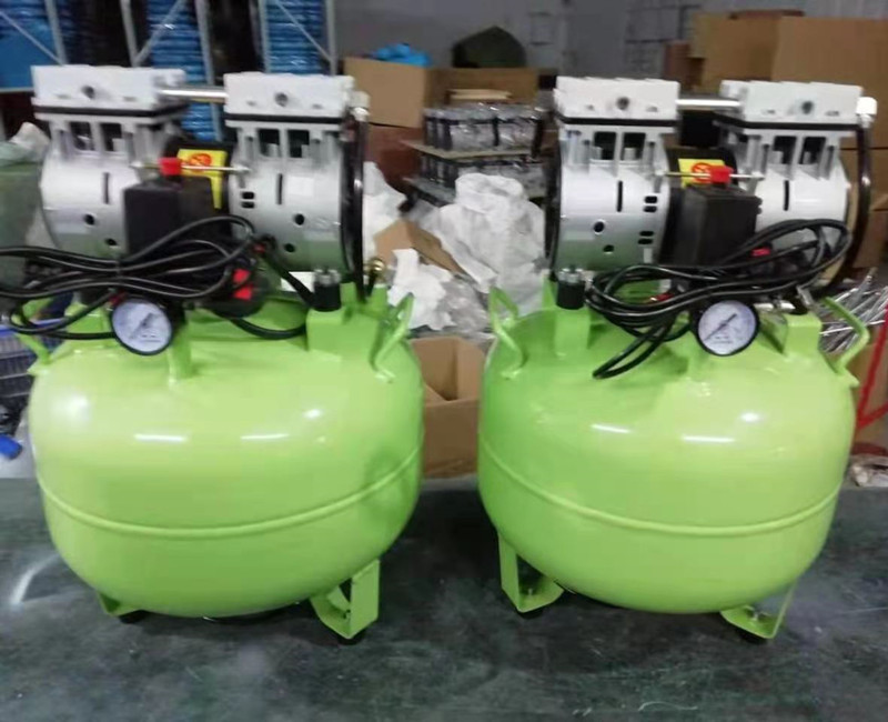 32L Mini White Quiet Oil Free Silent Dental Medical 1EW Air Compressor