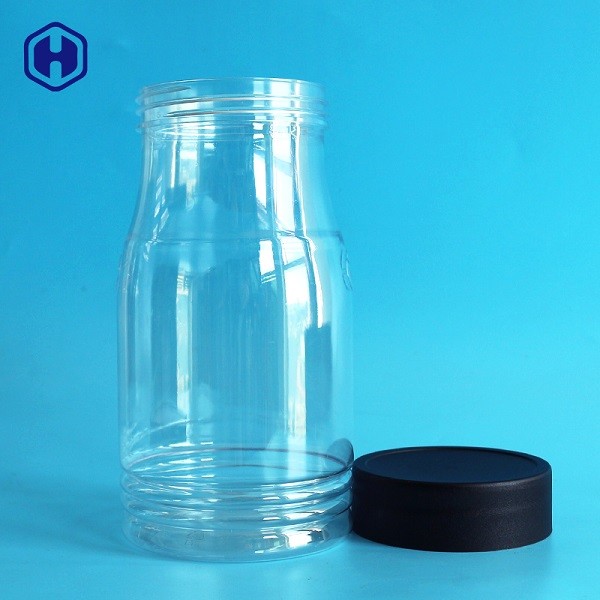 1130ML 38OZ Leak Proof Plastic Jar Kids Milk Candies Packaging