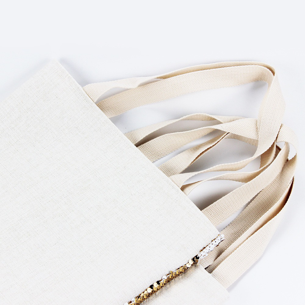 Customizable DIY Sublimation Blanks Magic Sequin Tote Bag 40*34cm