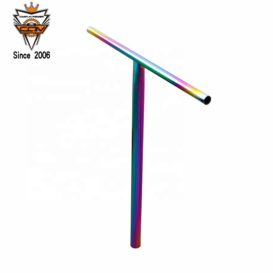 Super Light Titanium Scooter Bars Pro Scooter T Bars Gr9 Ti3Al2.5v Body Material