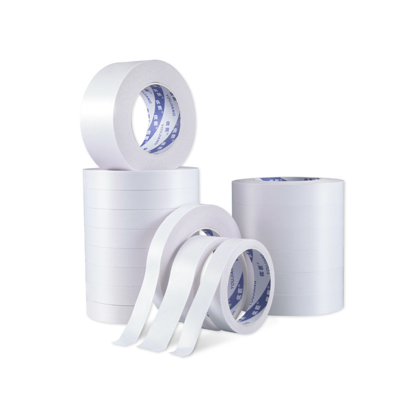 Pressure Sensitive Double Sided Adhesive Tissue Tape White Hot Melt