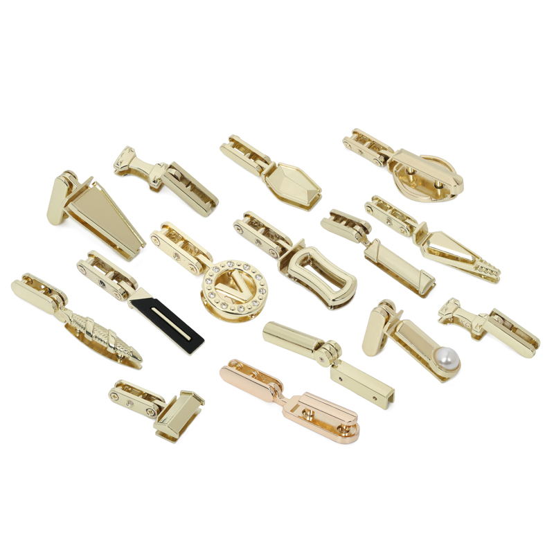 Jackets Silver Zipper Puller Metal Zinc Alloy Breakproof ISO9001