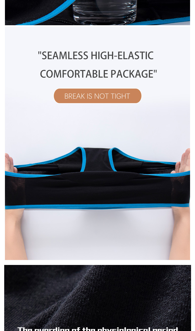 Menstrual Ladies Period Panties Underwear High Flow Physiological Underwear