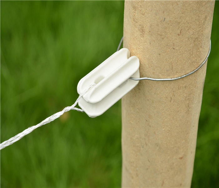 OEM Deep Grooves Fiberglass Electric Fence Insulators With Weight 30g