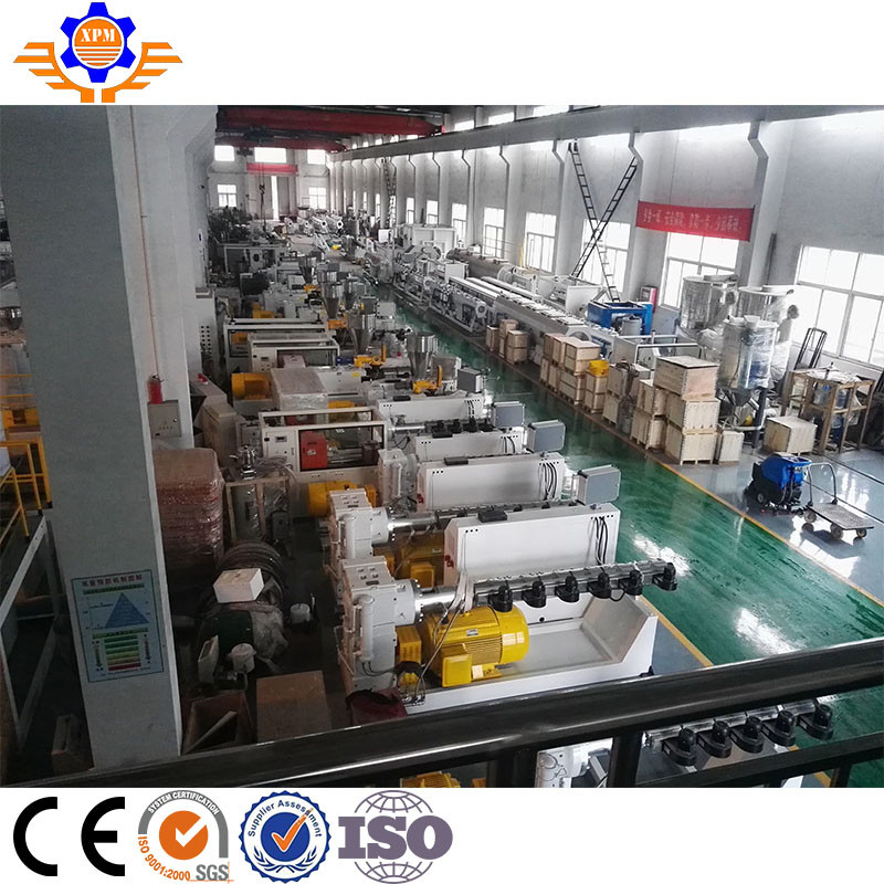 50 - 160mm Plastic HDPE PE PP Pipe Extrusion Production Line / PVC Pipe Making Machine