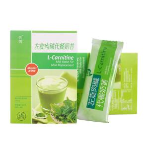 Buy cheap Matcha Flavor Meal Replacement Products , L- Carnitine Weight Loss Shakes For Women product