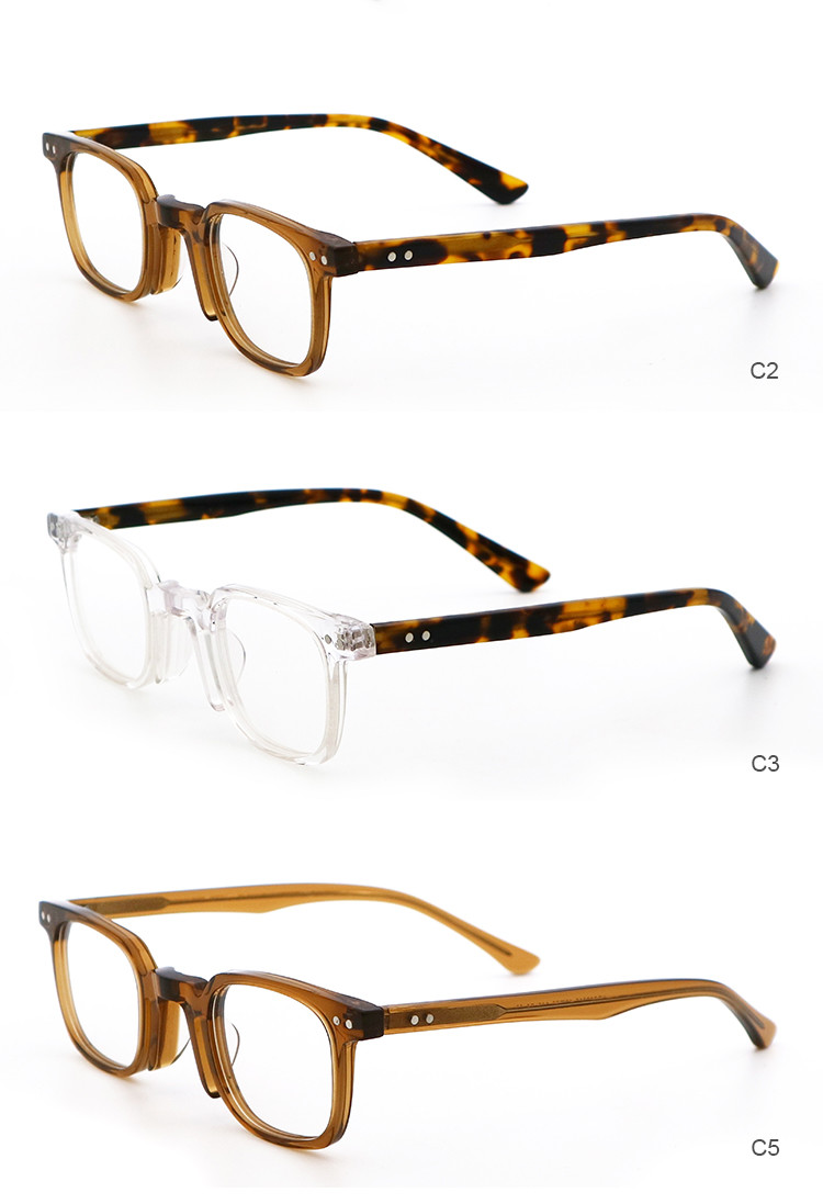 Custom Order Fad Handiwork Acetate Glasses Optical Frame MR 98215