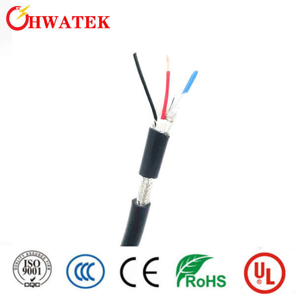 TPU Jacket Electrical Flexible Cable UL20549 3P X 24AWG + W 300V