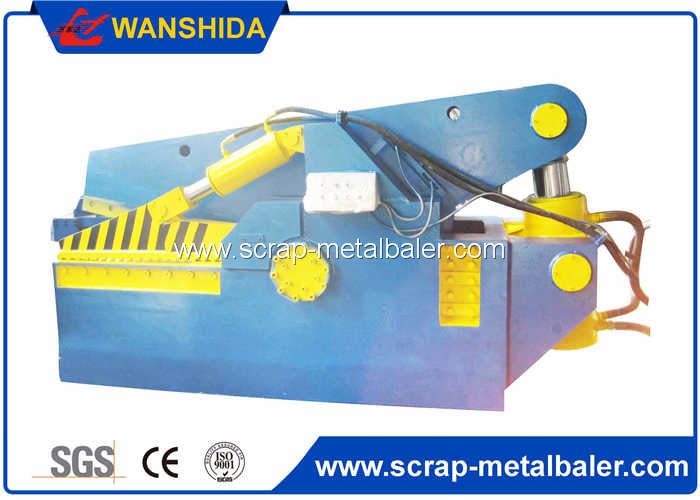 160 Ton Hydraulic Alligator Shears Machine Cutting Metal Tubes Pipes WANSHIDA