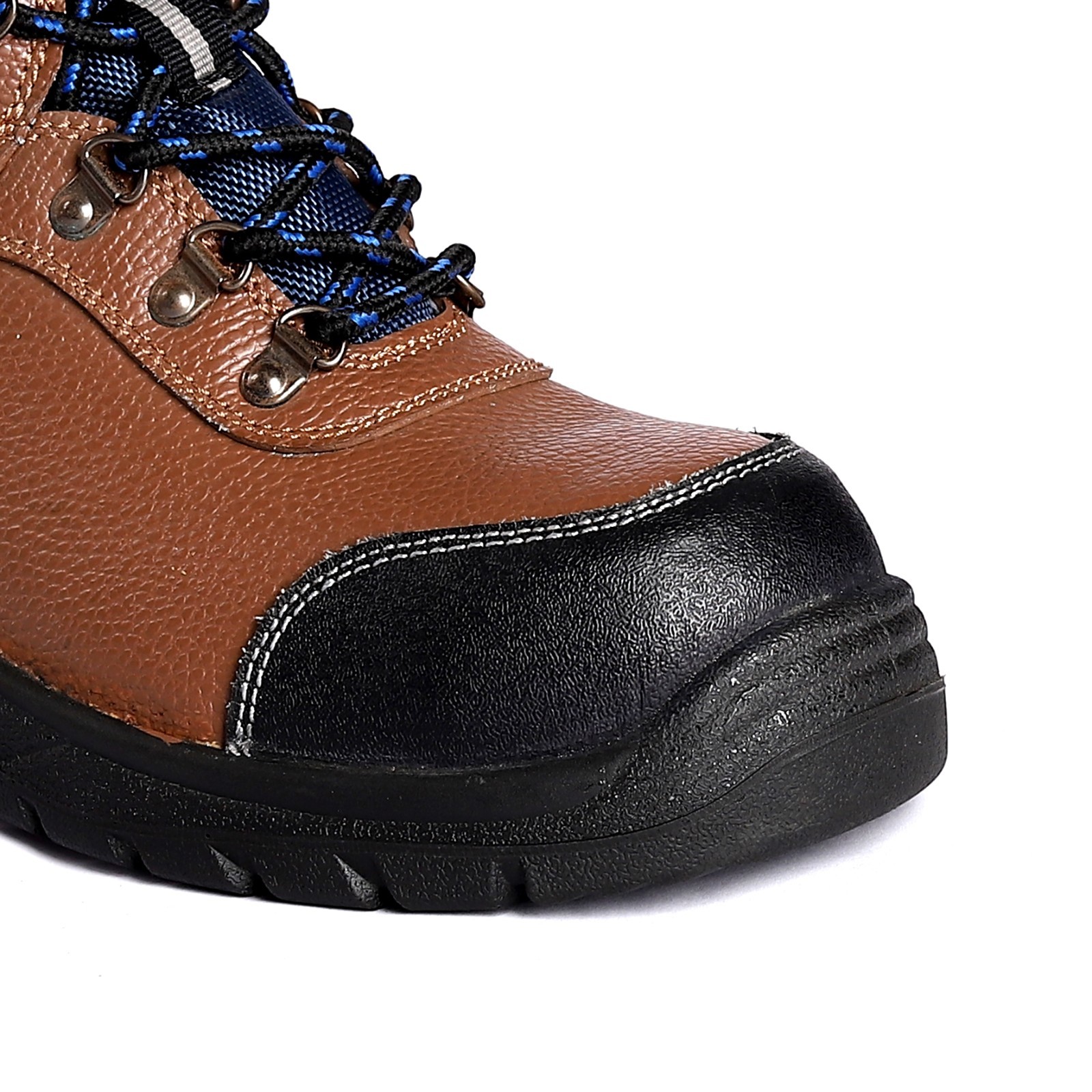 Shengjie OEM Work Anti Slip Lace-up Shoes With Pu Outsole Closure Type Genuine Leather Safety Boots
