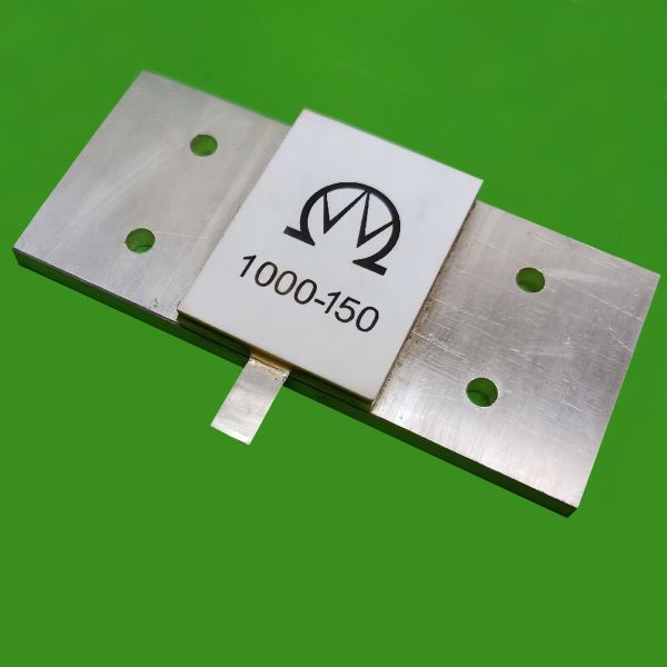 High Power RF Resistor with 1-500Ω Resistance ±5% Tolerance and 0-2GHz Frequency for Flange Mount Applications