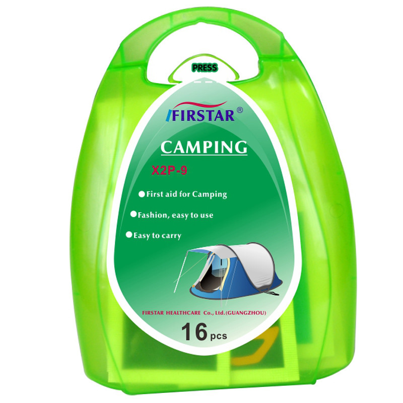 Mini Diy Travel First Aid Kit Items Box Camping 14x10.5x3.7cm
