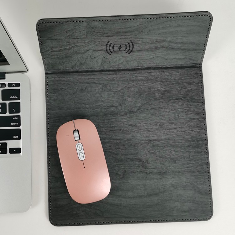 30x22x7cm Washable Wireless Charging Mouse Pad Collapsible Non Slip