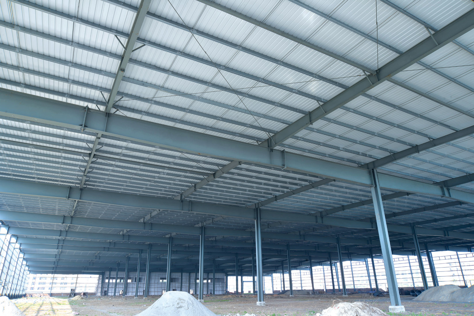 Prefabricated Light Warehouse Steel Structure Materials For Industrial Building