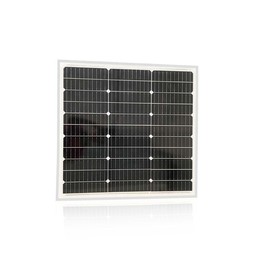 OEM 182mm 10BB Solar Panel PV Module 60w 12V For Camp Rv Balcony Boat Yacht