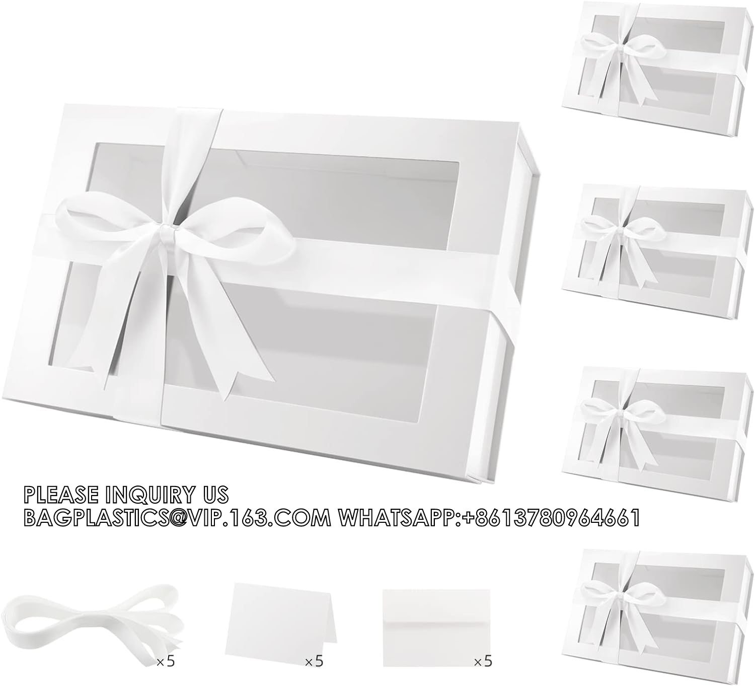 Boxes For Presents Contains Ribbons, Cards, Groomsmen Proposal Boxes, Gift Boxes With Magnetic Lids