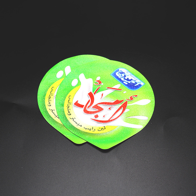 PP Round Yogurt Foil Lid Eco Friendly Recyclable Adhesives For Coffee Water Cups